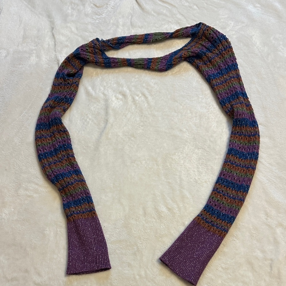 Striped Shrug Sweater